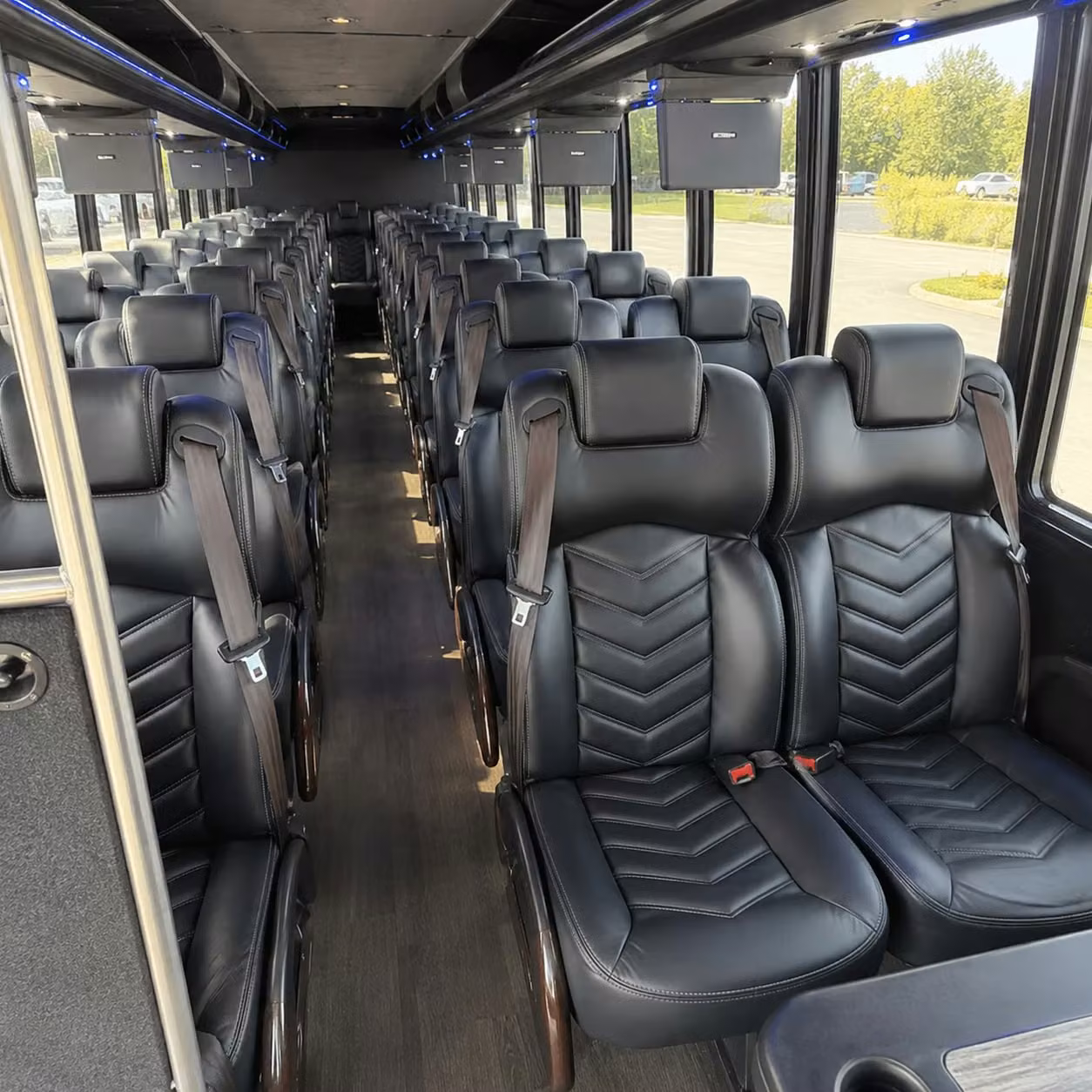 30 passenger minibus interior