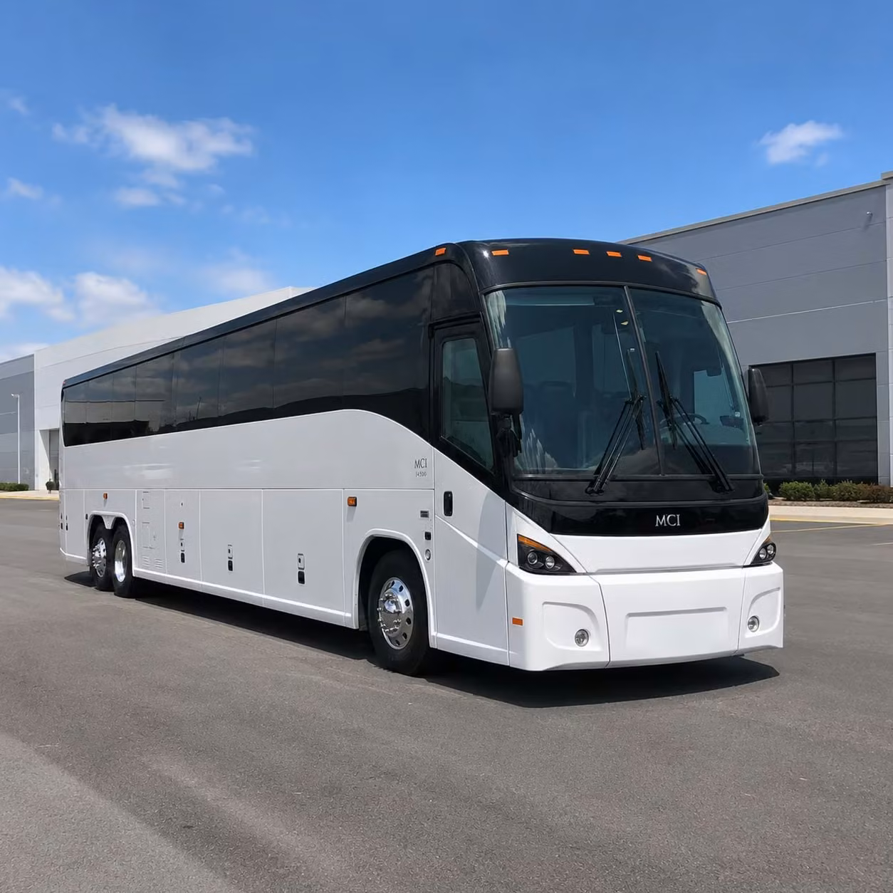 boise charter bus rental exterior