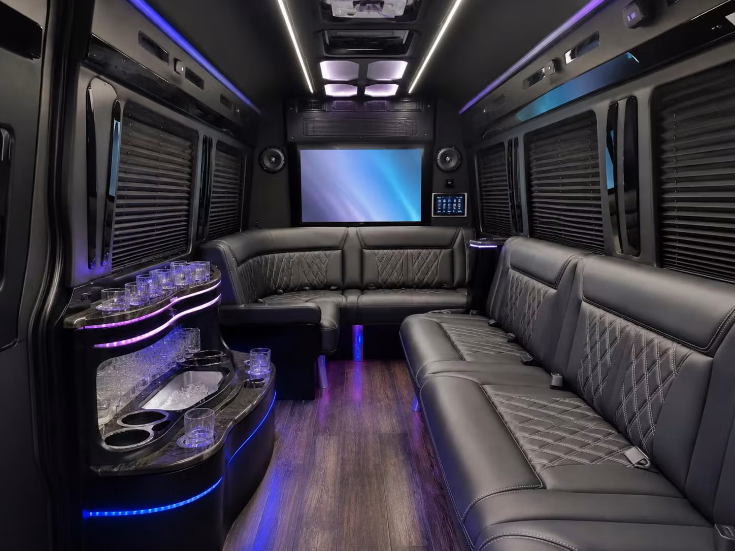 bus rental options for boise trips