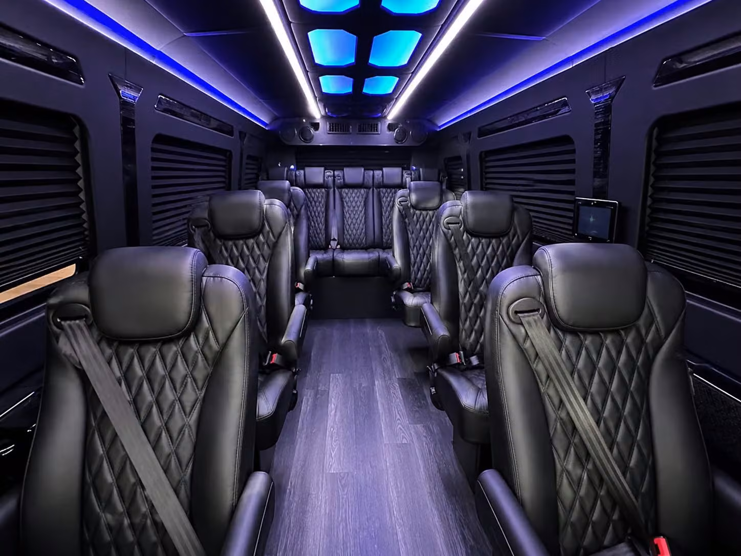 sprinter van with driver interior