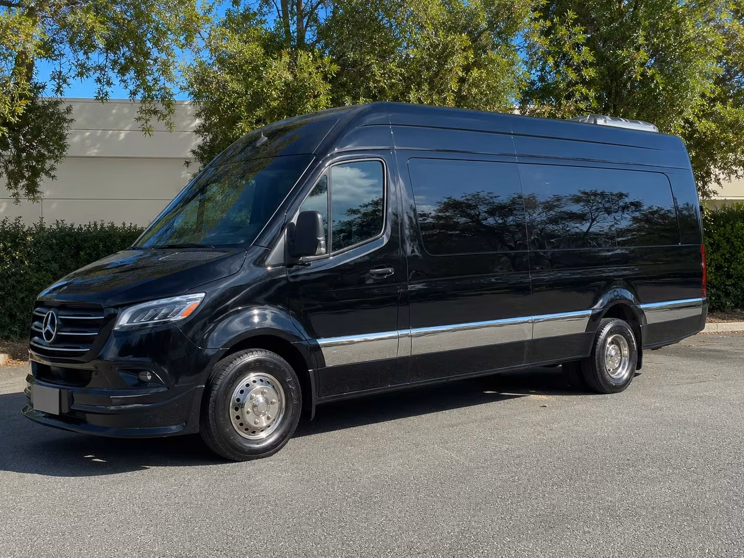 sprinter van with driver